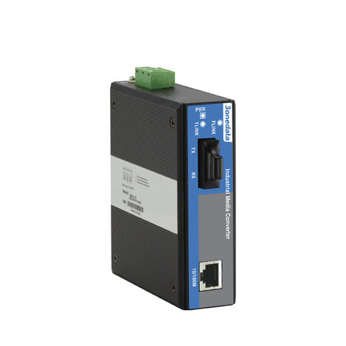 Convertisseur média - IMC101B-F - 3onedata Co.,Ltd. - Ethernet / sur rail DIN