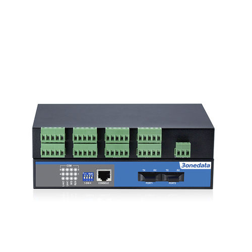 Convertisseur de signal - IMF208 - 3onedata Co.,Ltd. - de communication / RS-485 vers fibre optique / pour le contrôle automatique