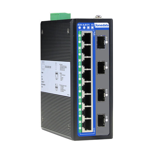 Commutateur Ethernet administrable - IES6312 Series - 3onedata Co.,Ltd. - 12 ports / Gigabit Ethernet / de niveau 2