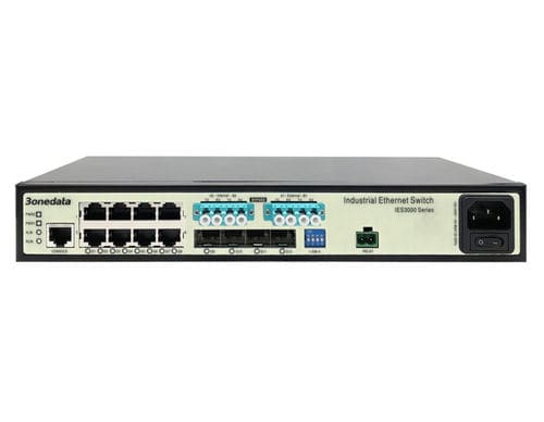 Commutateur Ethernet administrable - IES3000 Series - 3onedata Co.,Ltd. - 12 ports / Gigabit Ethernet / de niveau 2