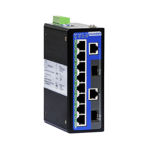 Commutateur Ethernet administrable - IES6210 Series - 3onedata Co.,Ltd. - 12 ports / Gigabit Ethernet / de niveau 2