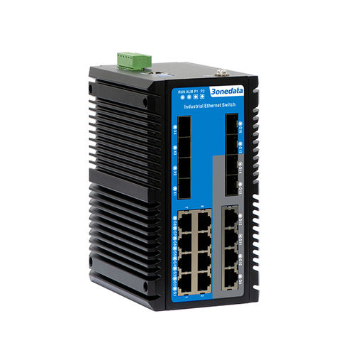 Commutateur Ethernet administrable - ICS6420 Series - 3onedata Co.,Ltd. - 20 ports / Gigabit Ethernet / de niveau 3