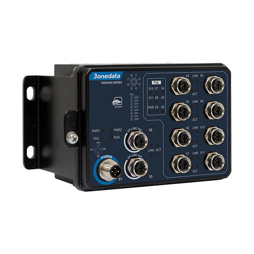 Commutateur Ethernet non administrable - TNS5500D-2GX8GP-P24 - 3onedata Co.,Ltd. - 10 ports / Gigabit Ethernet / de niveau 2