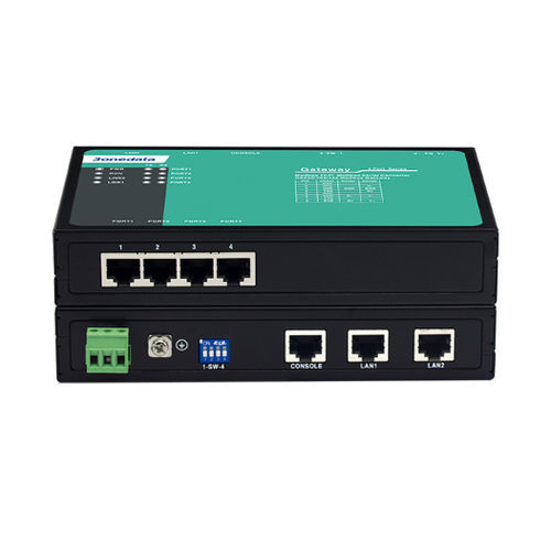 Passerelle 4 ports - GW1114-4DI(3IN1)-RJ-P(12-48VDC) - 3onedata Co.,Ltd. - industrielle / IoT / RS-485