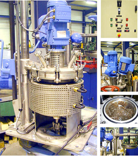 Cuve chauffante - MISSENARD-QUINT INDUSTRIES - en métal / avec agitateur / verticale