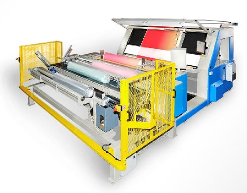 Machine à visiter les tissus extensibles - INSPACK LINE ZERO - Comatex Textile Machinery - sans tension / avec enrouleur