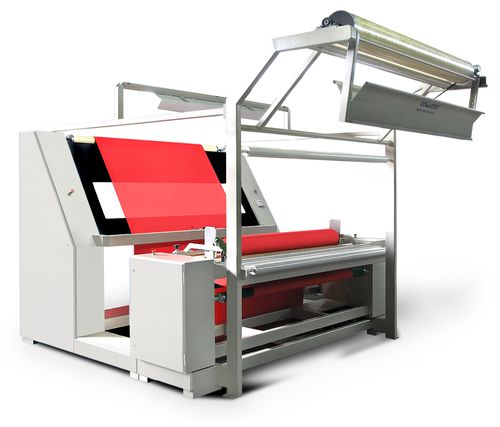 Machine à visiter les tissus lourds - ISP - Comatex Textile Machinery - avec enrouleur / avec système de tri