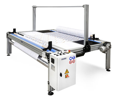 Enrouleuse de tissus - AR PP 02 XL - Comatex Textile Machinery - pour échantillonnage / avec métreuse / automatique