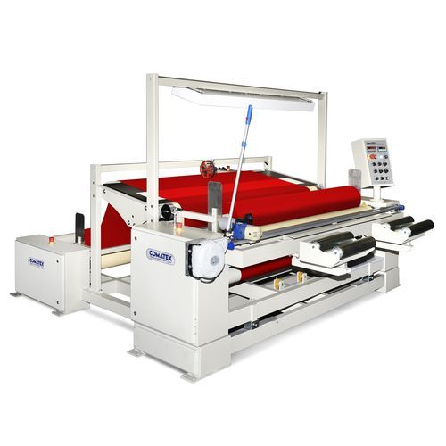 Enrouleuse automatique - ISW - Comatex Textile Machinery - de tissus / avec métreuse