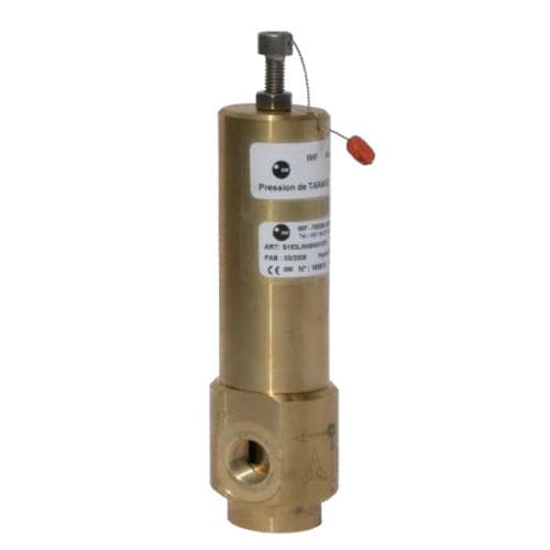 Soupape de sécurité à gaz - S153 - IMF - de régulation de débit / en acier inoxydable / en laiton