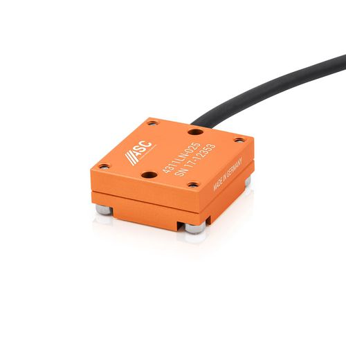 Capteur d'accélération 1 axe - ASC 4311LN - ASC - capacitif / MEMS / plat