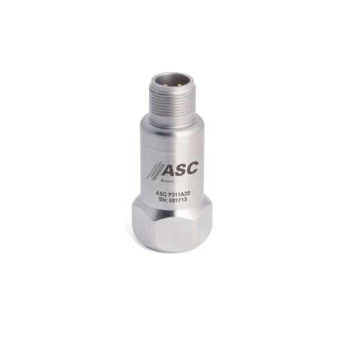 Accéléromètre 1 axe - ASC P311A25 - ASC - piézoélectrique / IEPE / électrique