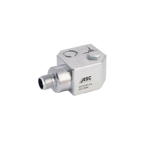 Accéléromètre triaxial - ASC P313P-A15 - ASC - piézoélectrique / IEPE / électrique
