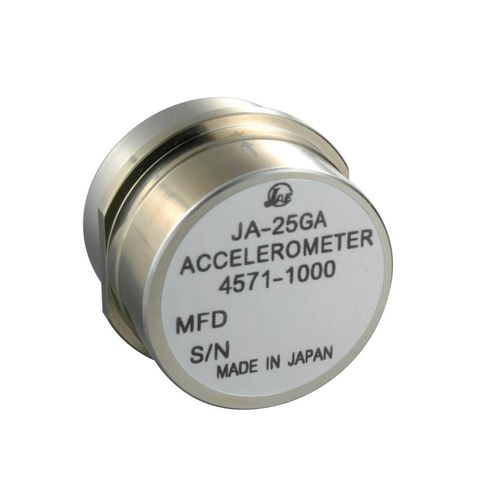 Accéléromètre 1 axe - JA-25GA - ASC - piézoélectrique / analogique / sortie de courant