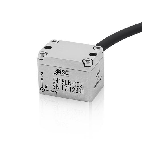 Accéléromètre triaxial - ASC 5415LN - ASC - capacitif / MEMS / à faible bruit