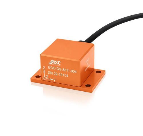 Accéléromètre triaxial - ASC ECO CS-3311 - ASC - capacitif / MEMS / IP67