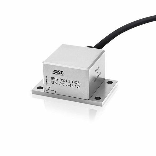 Accéléromètre triaxial - ASC EQ-3215 - ASC - MEMS / capacitif / analogique
