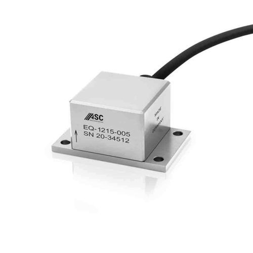 Accéléromètre uniaxial - ASC EQ-1215 - ASC - MEMS / capacitif / pour la surveillance en continu de structure