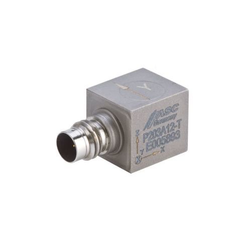 Accéléromètre triaxial - ASC P203A12 - ASC - IEPE / piézoélectrique / pour applications automobiles