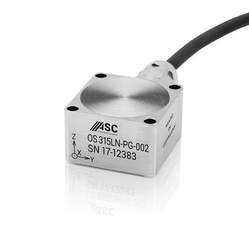 Accéléromètre triaxial - ASC OS-315LN-PG - ASC - MEMS / capacitif / hermétique