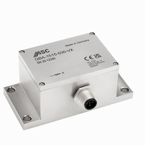 Accéléromètre uniaxial - ASC QBA-1515 - ASC - MEMS / à quartz / sortie de courant