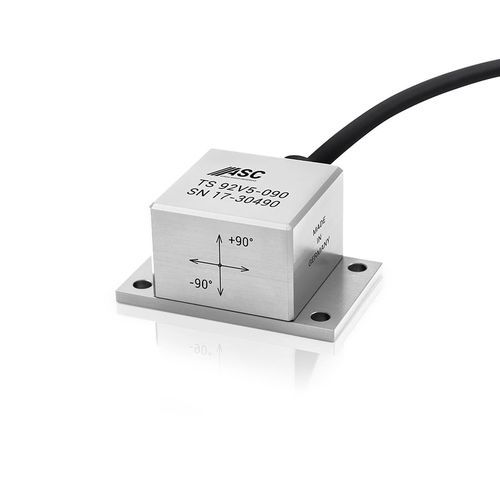 Inclinomètre 2 axes - ASC TS-92V5 - ASC - sortie de tension / analogique / capacitif