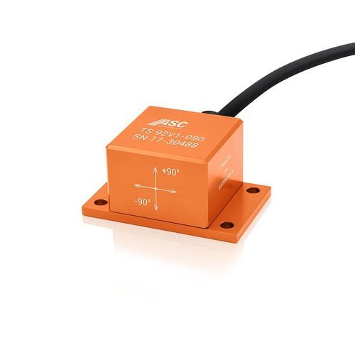 Inclinomètre 2 axes - ASC TS-92V1 - ASC - sortie de tension / analogique / capacitif