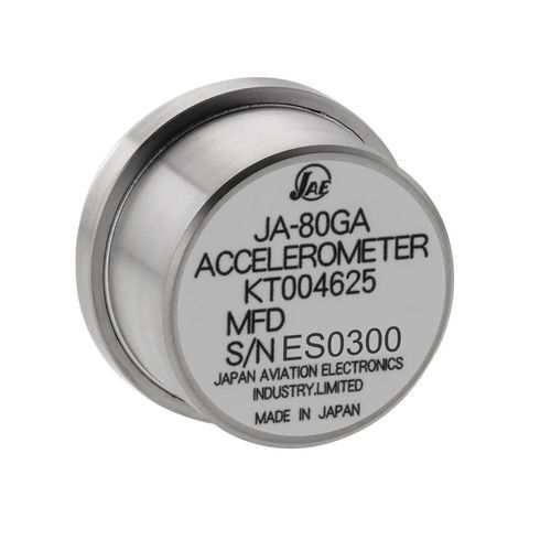 Accéléromètre uniaxial - JA-80GA - ASC - à quartz / MEMS / analogique
