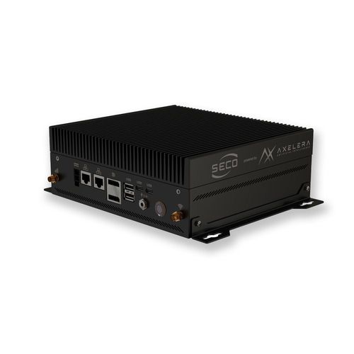 Ordinateur intelligence artificielle - Titan 300 TGL-UP3 AI - SECO - embarqué / sur rail DIN / Intel® Celeron® 6305E