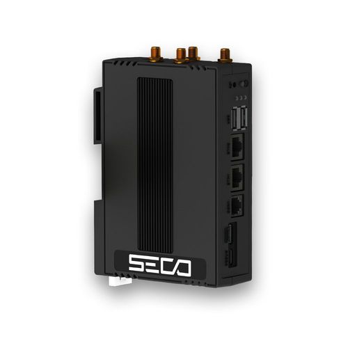 PC edge - Modular Link MX93 - SECO - sur rail DIN / ARM® Cortex®-A55 Quad-core / RS-232
