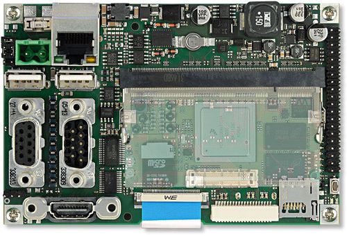 Carte-support industriel - Carrier-Trizeps-iP5-Base - SECO