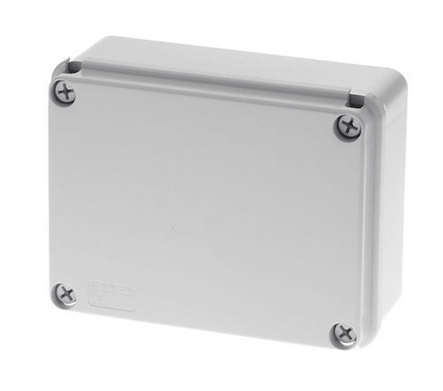 Boîte de dérivation murale - 190 x 140 x 75 mm, IP 65 | GR17011 - GEROS - étanche / en plastique