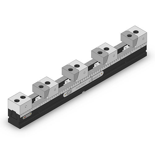 Étau de machine - F677-588103 - Fixtureworks - à vis / en acier / multiple