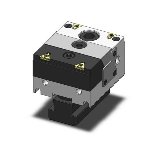 Étau de machine - F677-584660 - Fixtureworks - à profil plat / à vis / à palette interchangeable