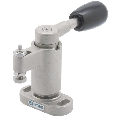 Dispositif de serrage à commande manuelle - QLSWC100L-NP - Fixtureworks - pour pièces à usiner / pivotant / en acier
