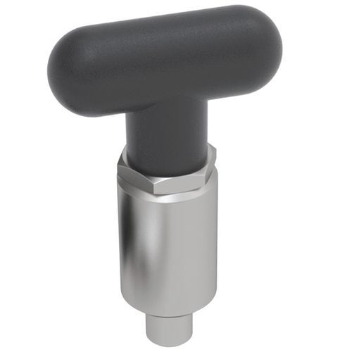 Doigt d'indexage en acier inoxydable - CP-K100TLOSS - Fixtureworks - poignée en T