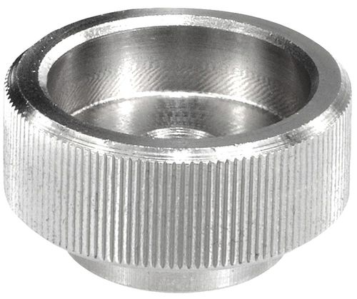 Bouton moleté - 06010-1052 - Fixtureworks - rond / en inox