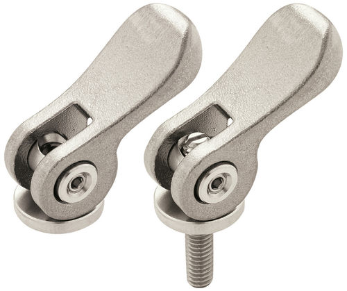 Levier à serrage rapide en acier inoxydable - QLCCS series - Fixtureworks - avec filetage interne / réglable / à filet extérieur