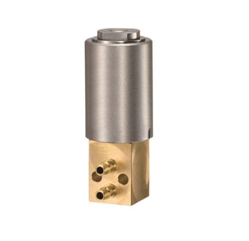 Électrovanne à commande assistée - 30 series - KOFLOC Corp. - 2/3 voies / pour gaz / compacte