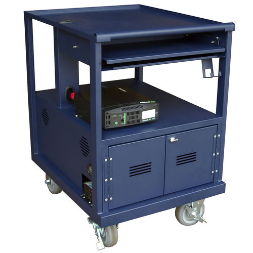 Chariot poste de travail - PMC-L2 - Storage Battery Systems, LLC - en métal / polyvalent / à roulettes