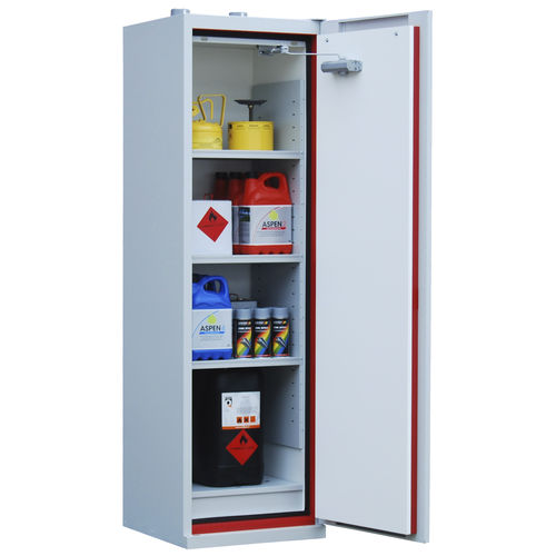 Armoire de stockage - FSS-60 - Saebu Morsbach GmbH - sur pieds / simple porte / en tôle d'acier