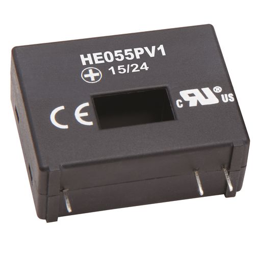 Capteur de courant à effet Hall à boucle fermée - HE055PV1 - Electrohms - PCB / AC / DC