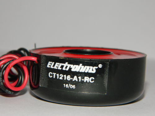 Transformateur de courant - CT1216-A1-RC - Electrohms - encapsulé / pour compteur / de haute précision