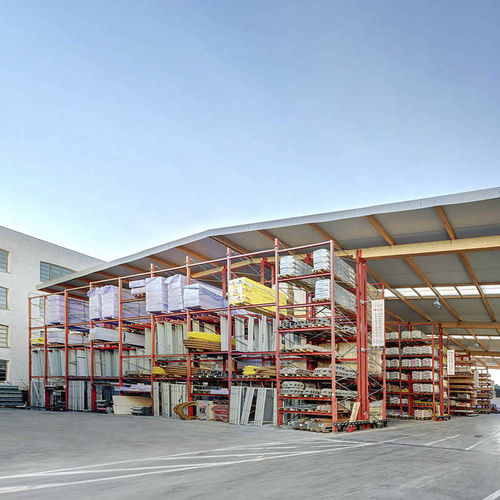 Rayonnage pour entrepôt de stockage - OHRA Regalanlagen - à usage extérieur / à étagères / cantilever