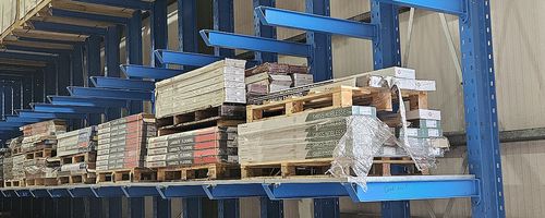 Rayonnage pour entrepôt de stockage - OHRA Regalanlagen - cantilever / par accumulation / double-face