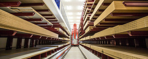 Magasin semi-automatique pour entrepôt - OHRA Regalanlagen - à transtockeur