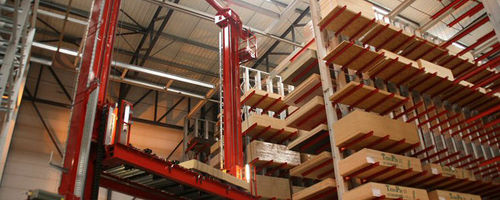 Magasin automatique pour entrepôt - OHRA Regalanlagen - avec robot mobile autonome