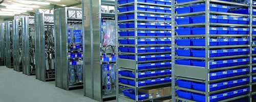 Rayonnage pour entrepôt de stockage - OHRA Regalanlagen - à étagères / par accumulation / réglable