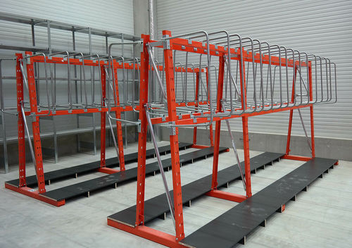 Rayonnage pour entrepôt de stockage - OHRA Regalanlagen - de stockage vertical / par accumulation / compact
