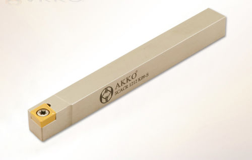 Porte-outil ISO - SCACL series - AKKO CUTTING TOOLS - à vis de réglage / pour l'usinage / pour tour CNC